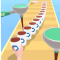 完美咖啡杯堆栈跑3d